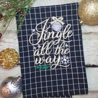 Jingle all the Way Machine Embroidery Design